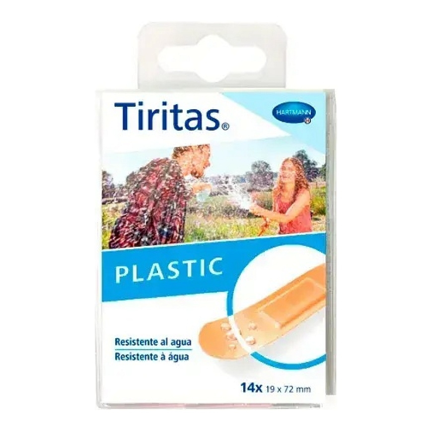 Hartmann plastmasas plāksteri 19x72mm 14 gab.