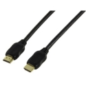 Kabelis HDMI-HDMI 19 kontaktu spraudnis 3.0m (HDMI 1.4) melns Kabelis HDMI-HDMI 19 kontaktu spraudnis 3.0m (HDMI 1.4) melns