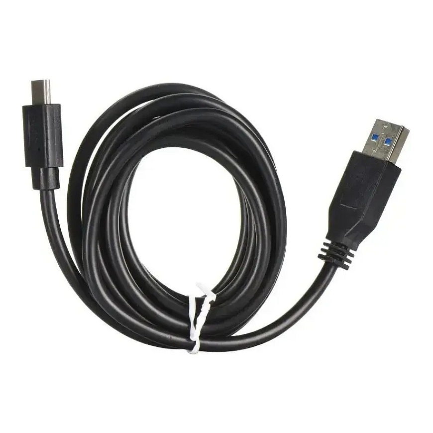 HD2 data transfer and charging cable | USB-A to USB-C | 10W | 2m | black