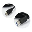 HD2 duomenų perdavimo ir įkrovimo laidas | USB-A į USB-C | 10W | 2m | juodas HD2 duomenų perdavimo ir įkrovimo laidas | USB-A į USB-C | 10W | 2m | juodas