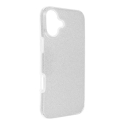 SHINING telefoni ümbris iPhone 16 Plus hõbedane SHINING telefoni ümbris iPhone 16 Plus hõbedane