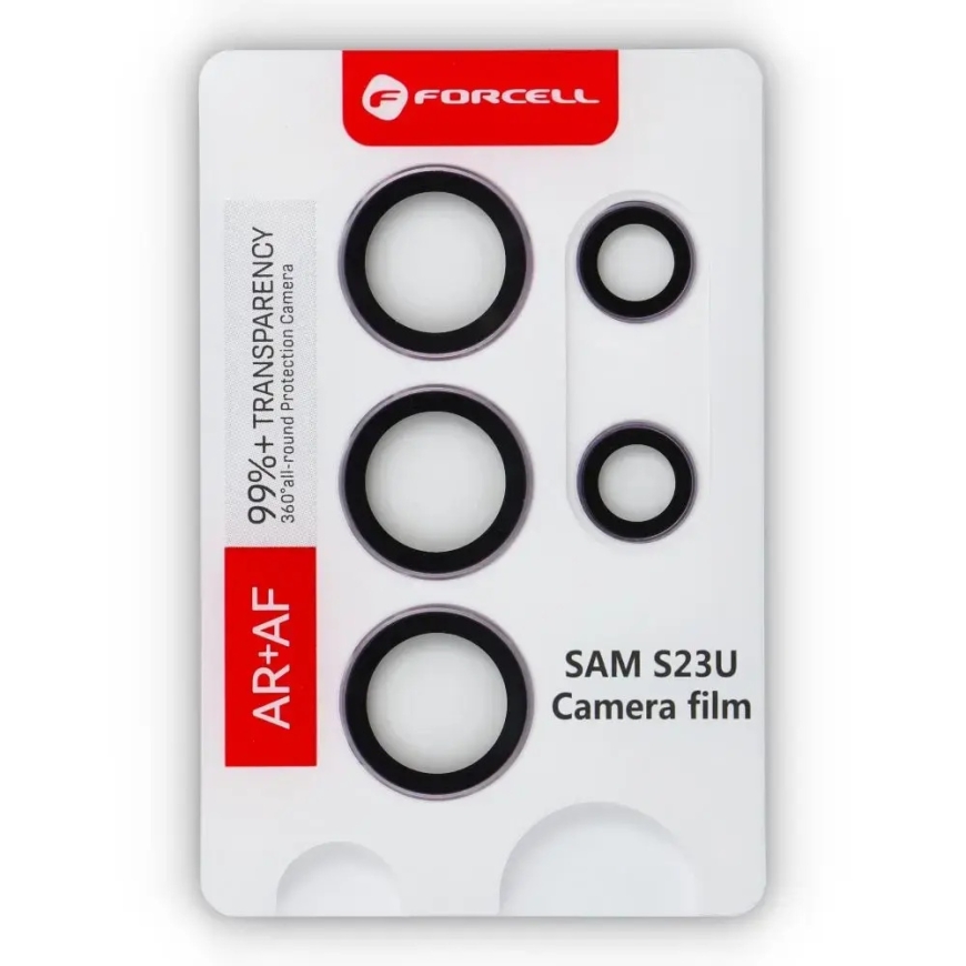 Forcell Premium kaamera kaitseklaas telefonile Samsung Galaxy S23 Ultra (S918) lilla – 4