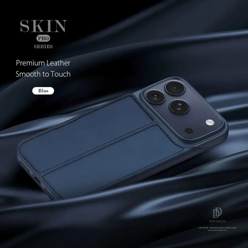 Dux Ducis Skin Pro чехол-книжка для телефона iPhone 18 Pro Max | iPhone 17 Pro Max синий – 4