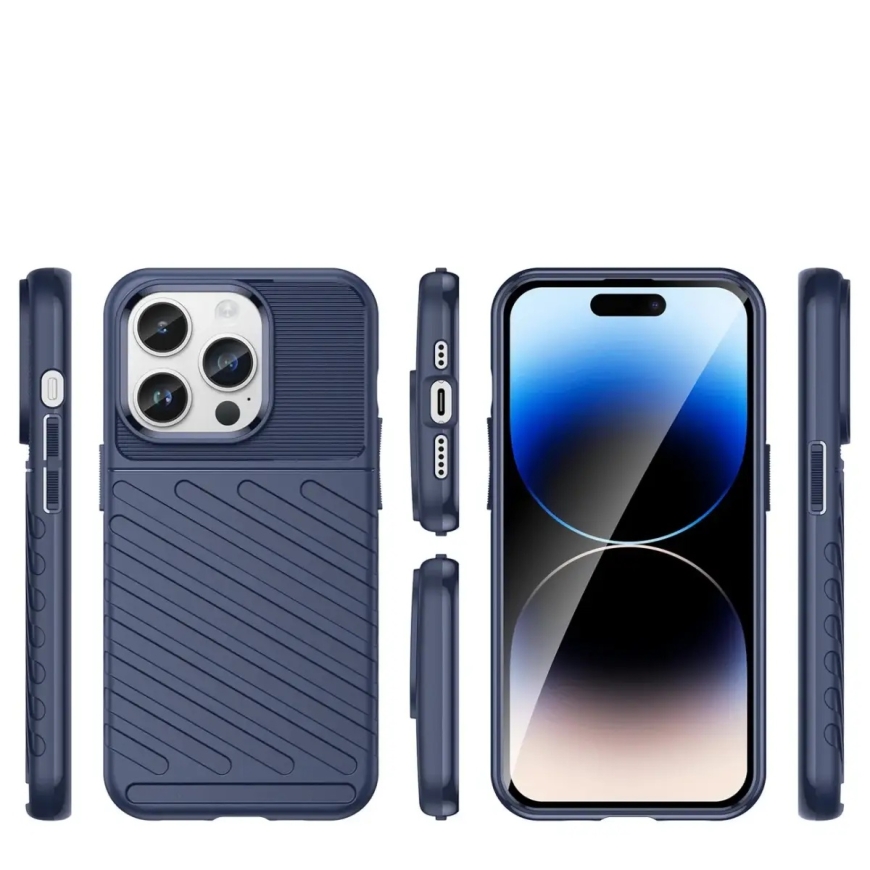 Thunder Case armored maciņš telefonam iPhone 14 Pro Max zils – 4