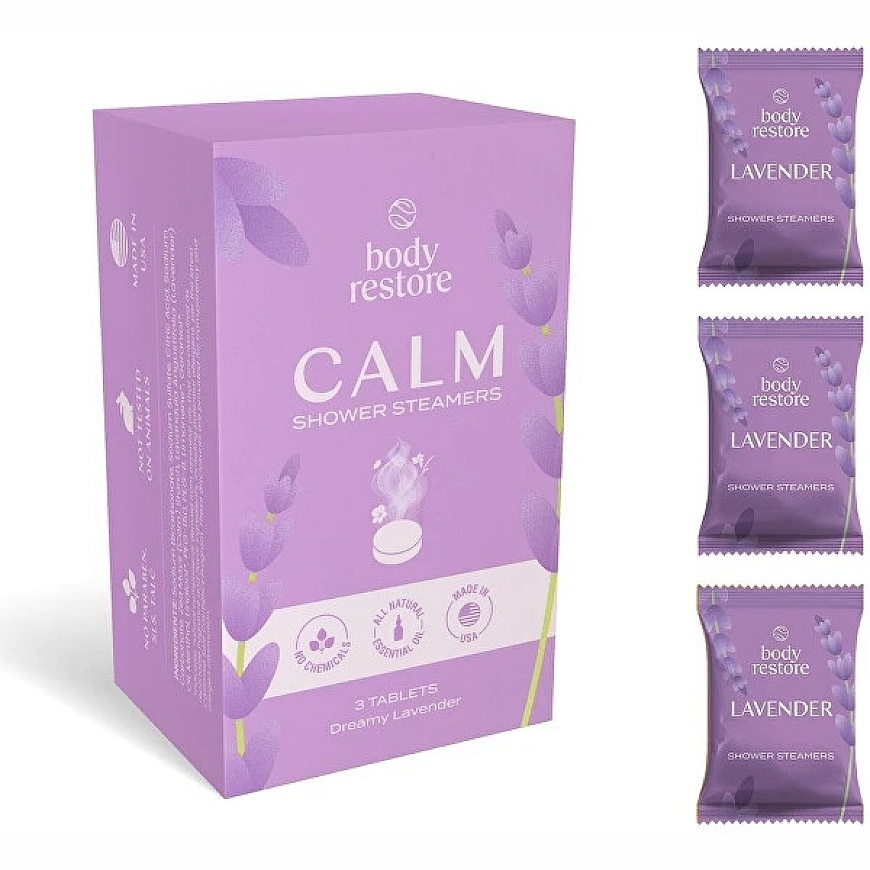 „Body Restore Calm“ dušo garintuvai
