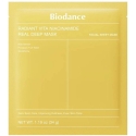 Biodance Radiant Vita Niacinamide Real Deep Mask - sejas maska 1 kastē 34g X 4 gab Biodance Radiant Vita Niacinamide Real Deep Mask - sejas maska 1 kastē 34g X 4 gab