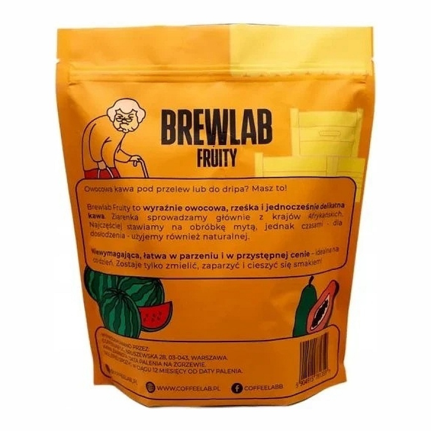 COFFEELAB - Brewlab augļu aromāta filtrs 500g – 5