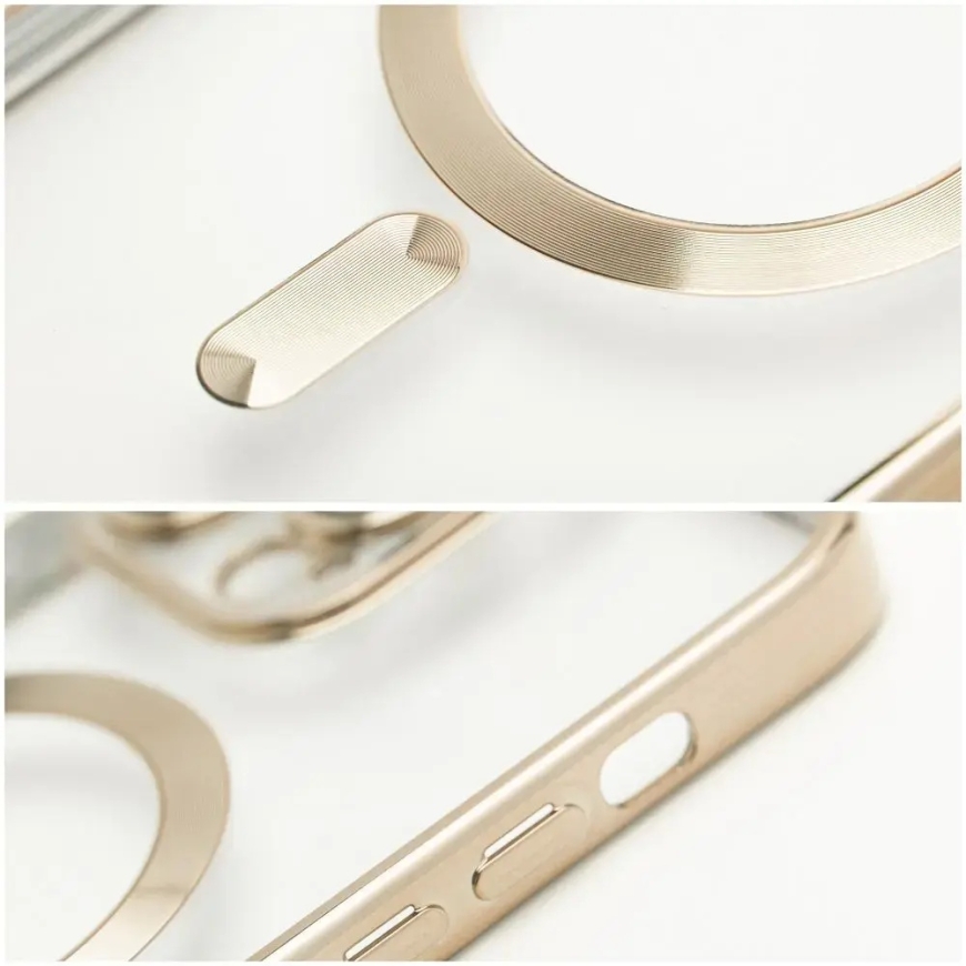 Case for Xiaomi Redmi 15C (173,16 x 81,07 x 8,2) Electro Mag Cover compatible with MagSafe gold – 5