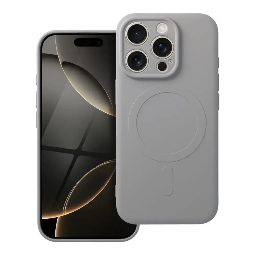 Silicone Mag Cover telefoni ümbris MagSafe toega iPhone 16 Pro hall
