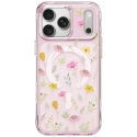 UNIQ Coehl Evie -kuori iPhone 18 Pro Max / 17 Pro Max magneettisella latauksella, vaaleanpunainen