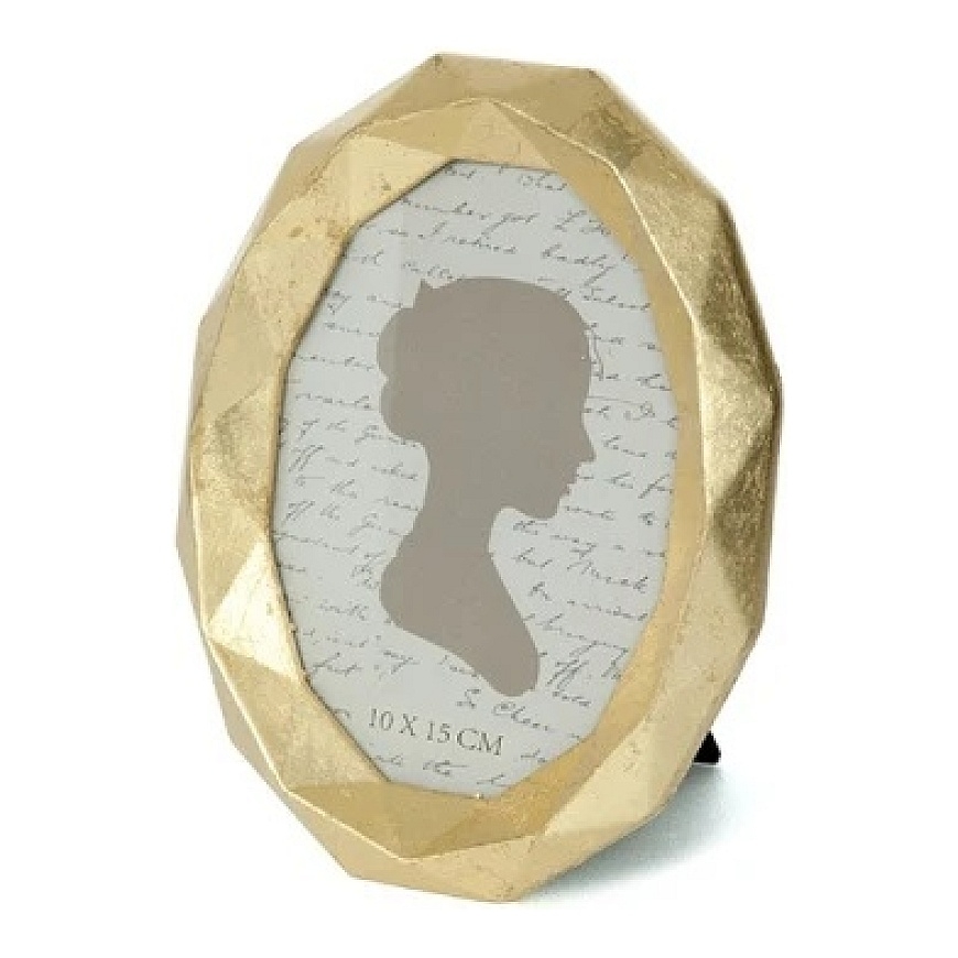 Attēlu rāmītis - imagee Ovals 10 x 15 cm, Zelta – 2