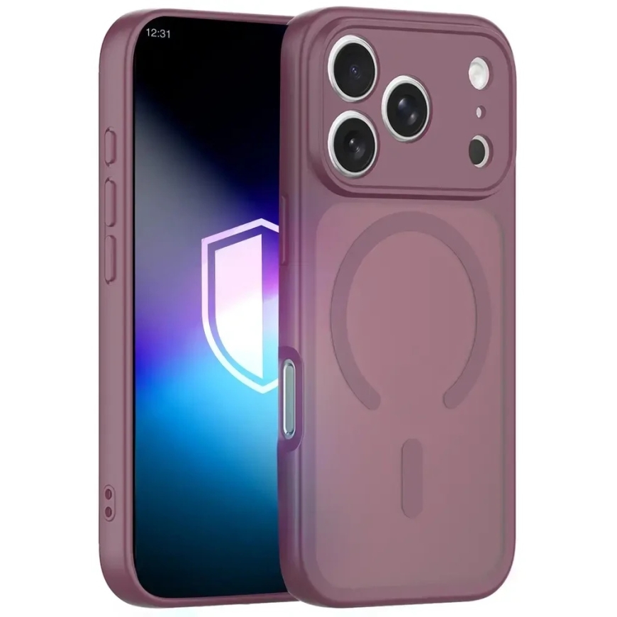 3Mk Protection 3mk Misty MagCase Deep Cherry kate iPhone 17 Pro Max / 18 Pro Max – burgundia
