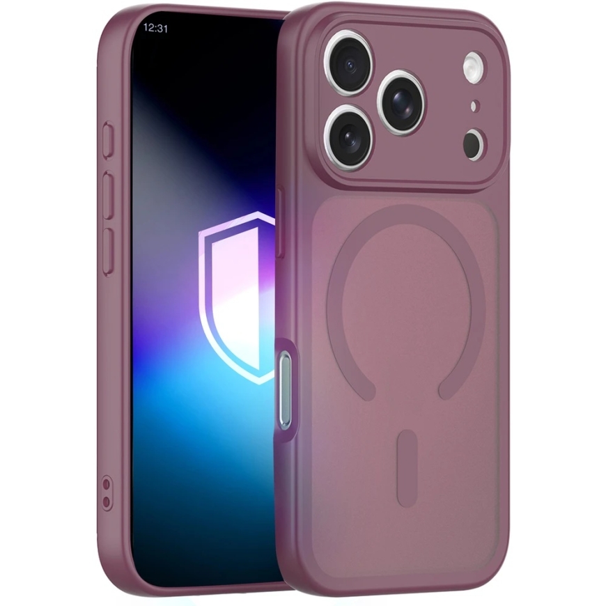 3Mk Protection 3mk Misty MagCase Deep Cherry dėklas iPhone 17 Pro Max / 18 Pro Max – bordinis – 2
