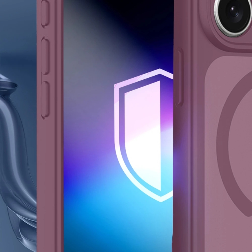 3Mk Protection 3mk Misty MagCase Deep Cherry dėklas iPhone 17 Pro Max / 18 Pro Max – bordinis – 4