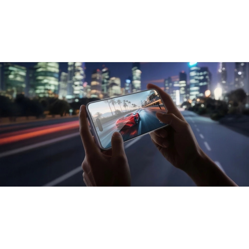Ekrano apsauga - „Roobix Full Cover Glass iPhone 17 Pro Max 2.5D 0.3mm“ – 5