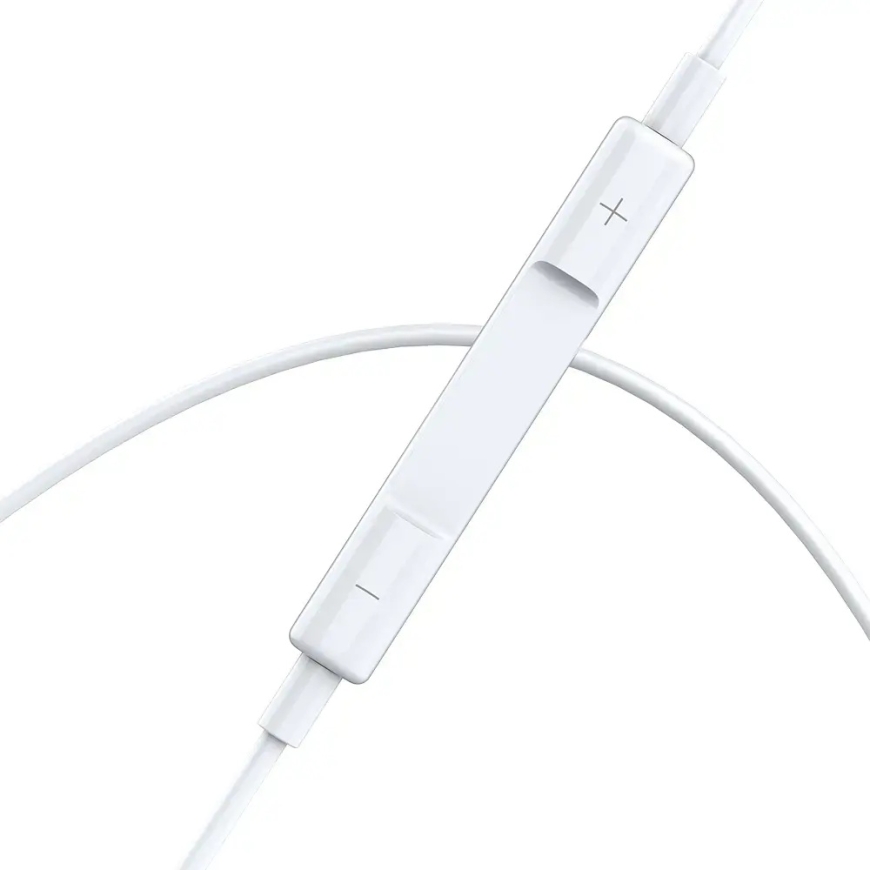 BWOO Wired Headphone Lightning With Volume Control HF179 white – 3