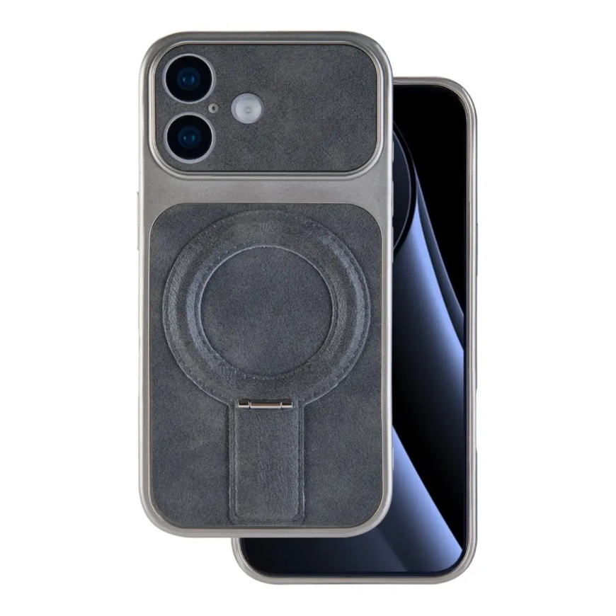 Luxgrip Mag dėklas iPhone 17 6,3'' pilkas