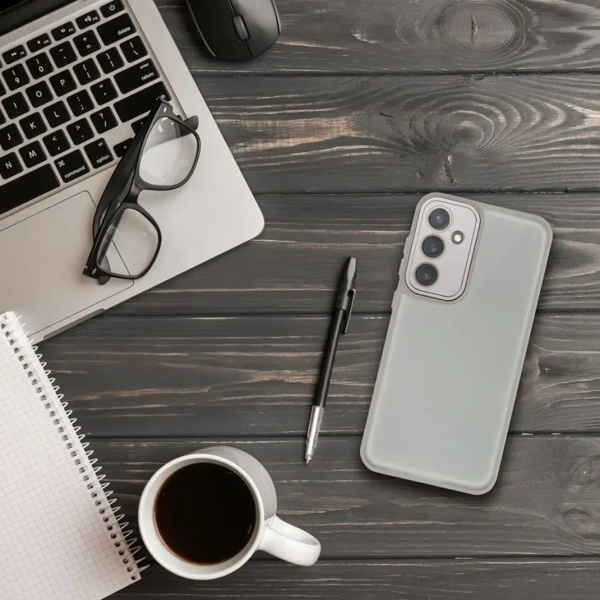 VARIETE phone case for Samsung Galaxy S24 FE (S721) gray – 3