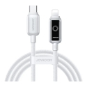 Joyroom S-A55 StarFlight data transfer and charging cable | USB-C to Lightning | 30W | 1.2m | white Joyroom S-A55 StarFlight data transfer and charging cable | USB-C to Lightning | 30W | 1.2m | white