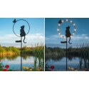 Maximex LED dārza lampa, kaķis, saules enerģijas darbināta, 85 cm