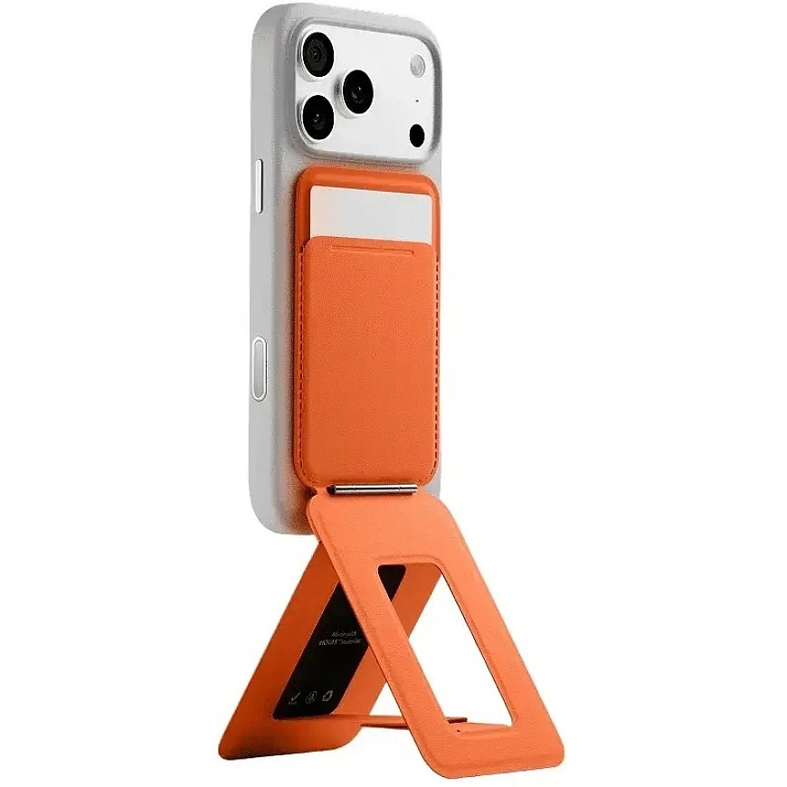 Чехол Moft Movas Snap штатив, магнитный кошелек и подставка для телефона MagSafe, цвет рассвета – 2