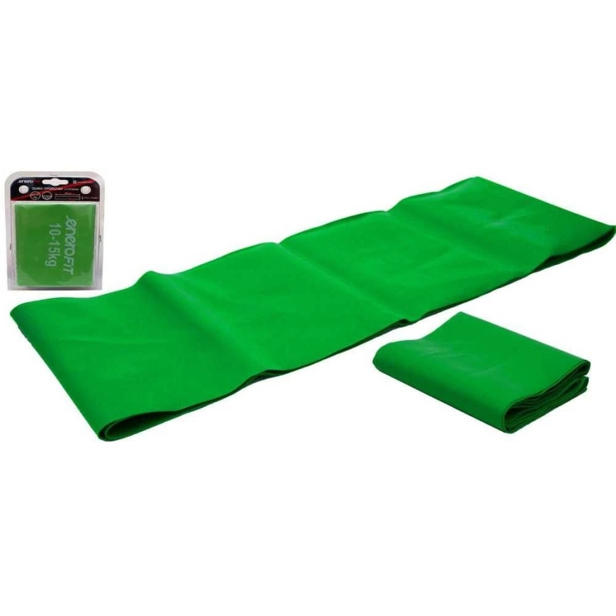 Enero Fit pretestības josla, 200cm, zaļa