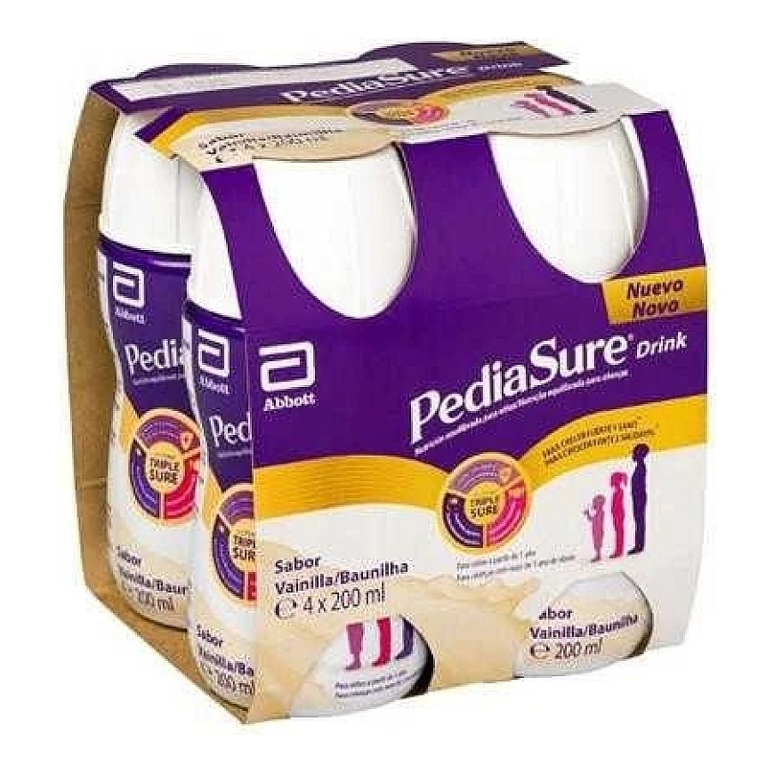 Pediasure Maisto papildas vanilės skonio gėrime 4x 200ml