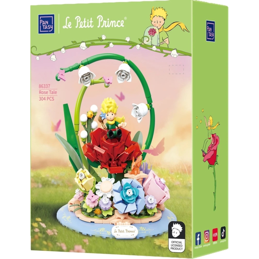 Конструктор Pantasy Маленький принц Сказка о розе Le Petit Prince 304 элемента – 3