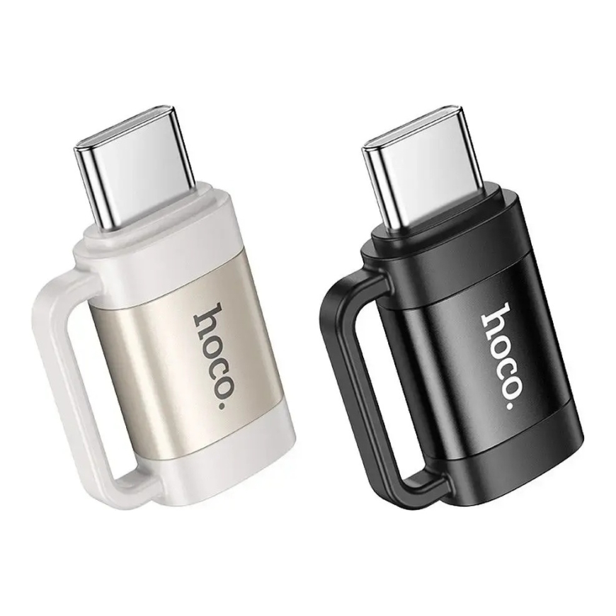 HOCO UA31E адаптер USB-C на Lightning | чёрный – 5