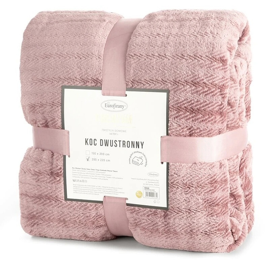 Eurofirany Blanket/SOFIA/R.PINK 150X200 R.PINK FIR – 2