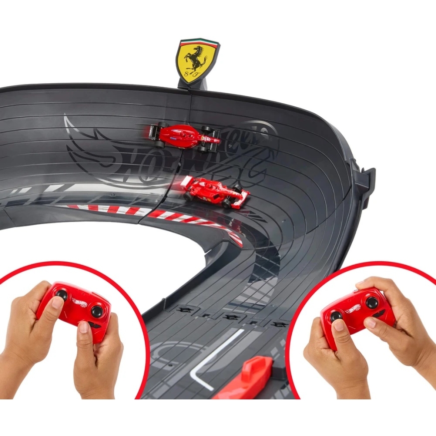 Mattel HOT WHEELS RC race track with 2 Ferrari cars (JTF40) – 3