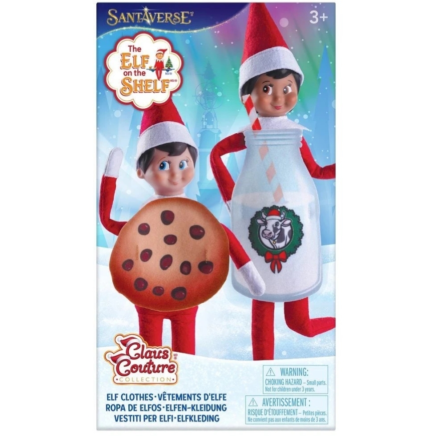 CEFA TOYS The Elf on the Self Biscuit and Bottle Costumes for elf
