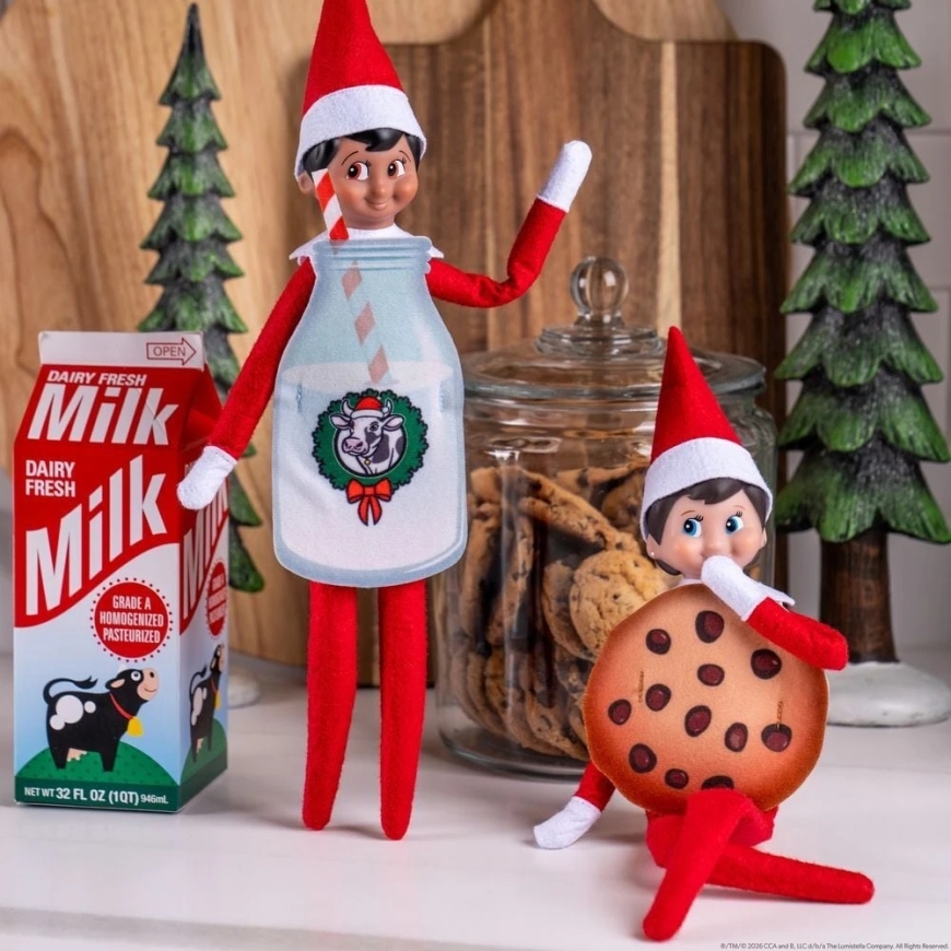 CEFA TOYS Elf on the Shelf -pipar- ja pulloasut elffille – 3