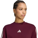 Мужская футболка adidas Essentials 3-Stripes Boyfriend бордовая KX0793 (S) Мужская футболка adidas Essentials 3-Stripes Boyfriend бордовая KX0793 (S)