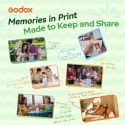 Portable Photo Printer - Godox P100 300 dpi 5 × 7.6 cm Portable Photo Printer - Godox P100 300 dpi 5 × 7.6 cm