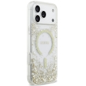 Guess Resin Bottom Glitter MagSafe Case for iPhone 18 Pro Max / 17 Pro Max - Gold Guess Resin Bottom Glitter MagSafe Case for iPhone 18 Pro Max / 17 Pro Max - Gold