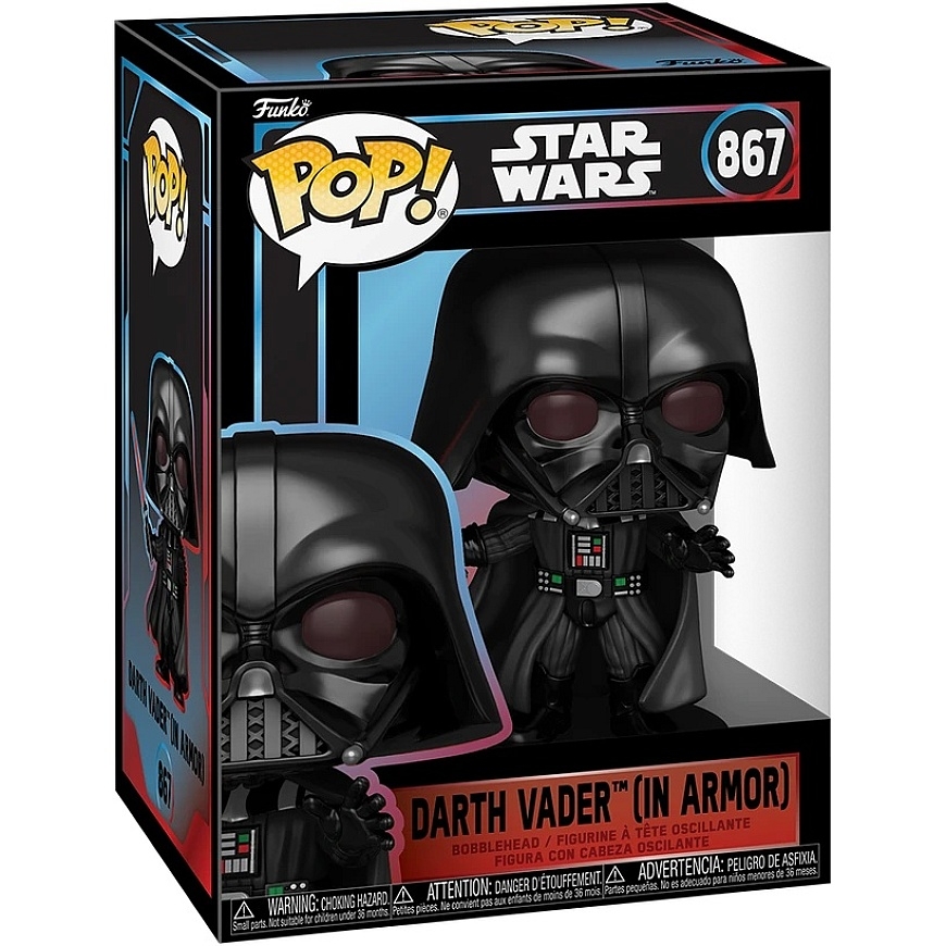 FUNKO POP! Vinilinė figūrėlė: Star Wars - Darth Vader (In Armor), ~11.7 cm – 2
