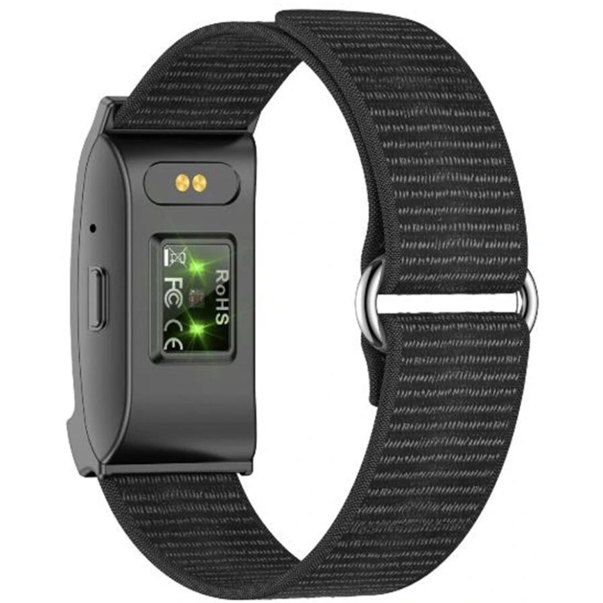 Älykello Nilox ONAIR Screenless Band Musta/Hopea – 4