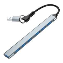 GEMBIRD 7-port USB 3.2 (1st Gen) Type-C Hub, SI