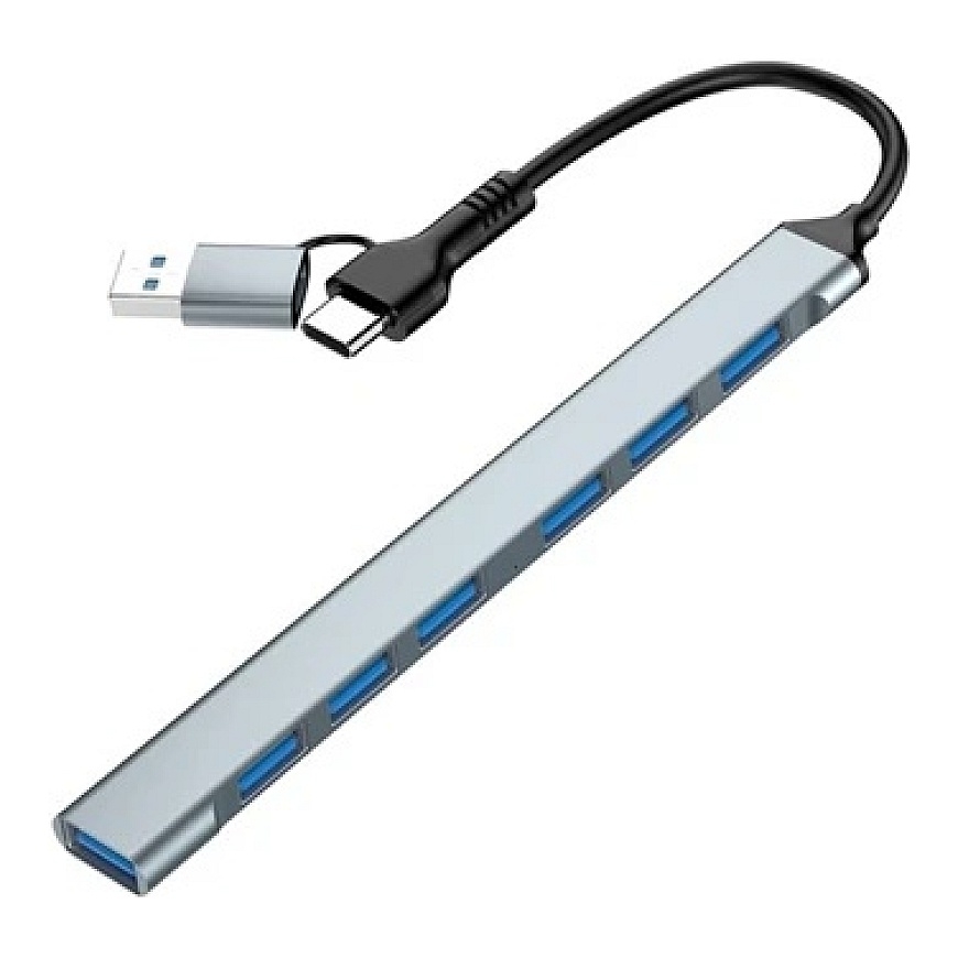 GEMBIRD 7-portu USB 3.2 (1