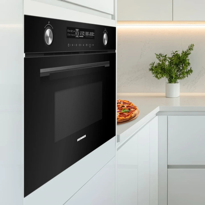 Встраиваемая микроволновая печь 900W, 34L HMW-MDBI34CTBK HEINNER – 4