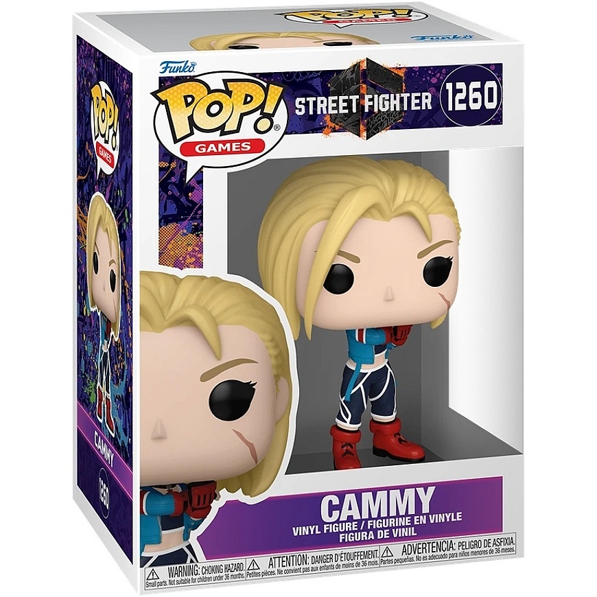 FUNKO POP! Vinüülkuju: Street Fighter - Cammy, ~10,2 cm