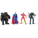 Spin Master DC Comics Rinkinio figuur Metal Force Batman Superman Brainiac The Flash + metallkaartid