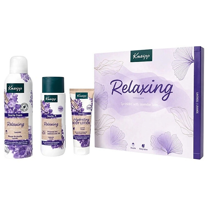 Kneipp Relaxing Premium Trio - Dāvanas komplekts
