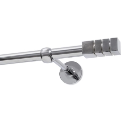 Decastyl SINGLE CURTAIN ROD FI 19 MM CHROME 480 CM DION KOWALSKI