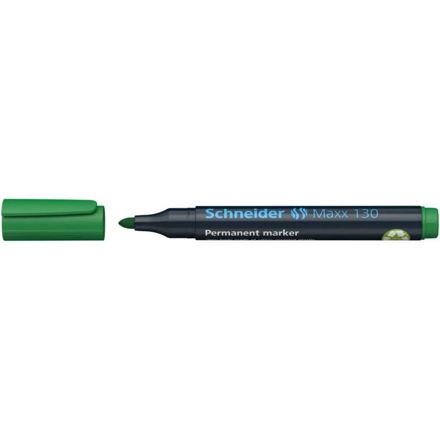 Nuolatinis žymeklis SCHNEIDER MAXX 130 kūginis, 1-3 mm, žalias – 3