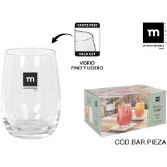 Inde Stiklinė Finissima, stiklas, 465 ml, H 11,4 cm, 6 vnt