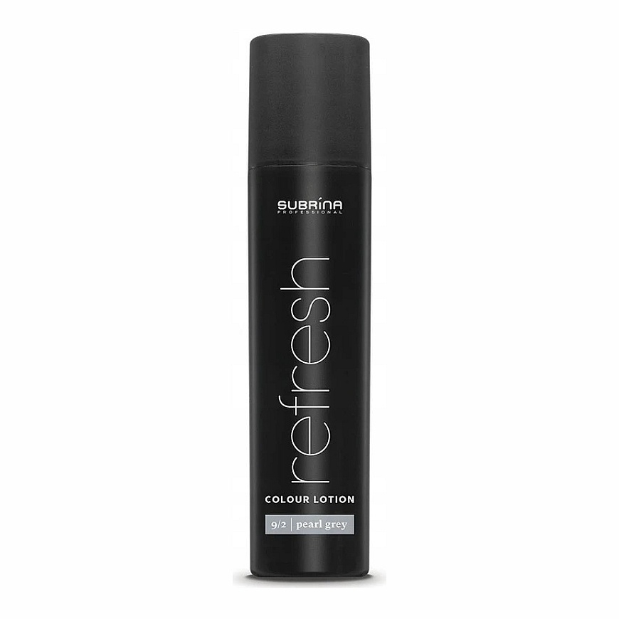 Subrina Professional, Refresh, jokio, plaukų dažų tonuojantis losjonas, 9/2 pilkas, 250 ml moterims