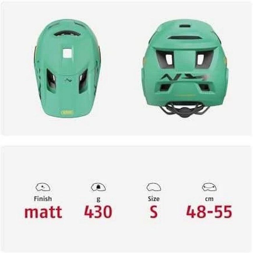 Шлем Abus YouDrop FF sage green-S (48-55) от компании Abus Germany – 5