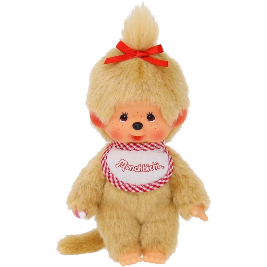 MONCHHICHI Pehmeä apina, vaaleanruskea, 20 cm – 3